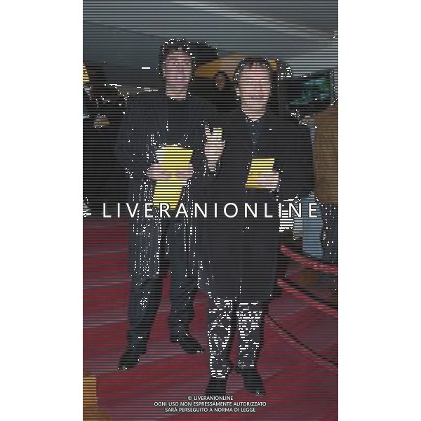 Milano 07/02/2006 Spettacolo TOC-TOC nella foto: Stefano D\'Orazio e Red Canzian foto Danilo Recalcati / AG.Aldo Liverani