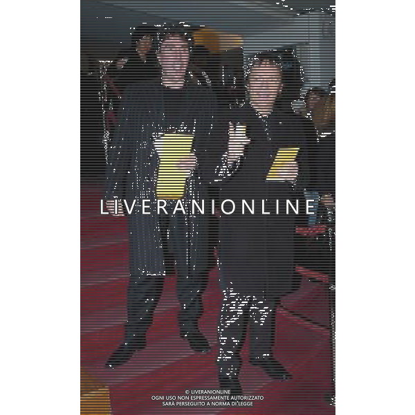 Milano 07/02/2006 Spettacolo TOC-TOC nella foto: Stefano D\'Orazio e Red Canzian foto Danilo Recalcati / AG.Aldo Liverani