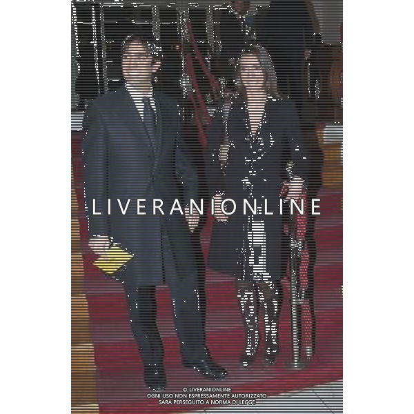 Milano 07/02/2006 Spettacolo TOC-TOC nella foto: Geronimo La Russa con Barbara foto Danilo Recalcati / AG.Aldo Liverani