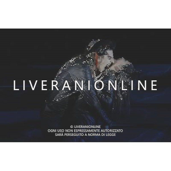 Roma 09/03/2006 - Spettacolo teatrale \' Dracula Opera Rock \' prodotto da David Zard con la regia di Alfredo Arias e le musiche della PFM. Protagonisti Vittorio Matteucci ( dracula ), Sabrina De Siena ( Mina Murray ), Fabio Privitera ( reinfield