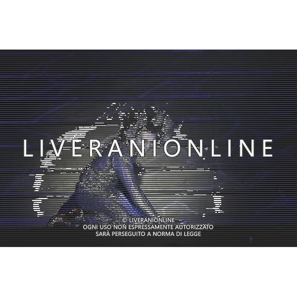 Roma 09/03/2006 - Spettacolo teatrale \' Dracula Opera Rock \' prodotto da David Zard con la regia di Alfredo Arias e le musiche della PFM. Protagonisti Vittorio Matteucci ( dracula ), Sabrina De Siena ( Mina Murray ), Fabio Privitera ( reinfield