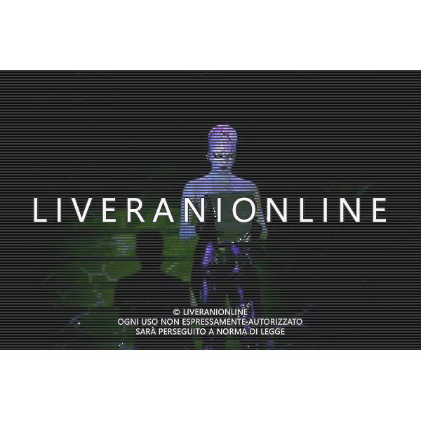 Roma 09/03/2006 - Spettacolo teatrale \' Dracula Opera Rock \' prodotto da David Zard con la regia di Alfredo Arias e le musiche della PFM. Protagonisti Vittorio Matteucci ( dracula ), Sabrina De Siena ( Mina Murray ), Fabio Privitera ( reinfield