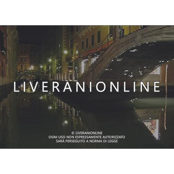 ARCHIVIO ALDO LIVERANI S A S NELLA FOTO venezia di notte AGENZIA ALDO LIVERANI