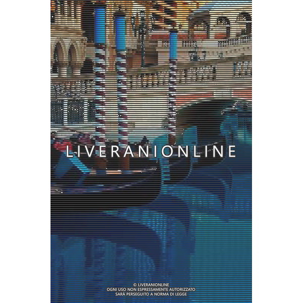 ARCHIVIO ALDO LIVERANI NELLA FOTO GONDOLIERI A VENEZIA AGENZIA ALDO LIVERANI