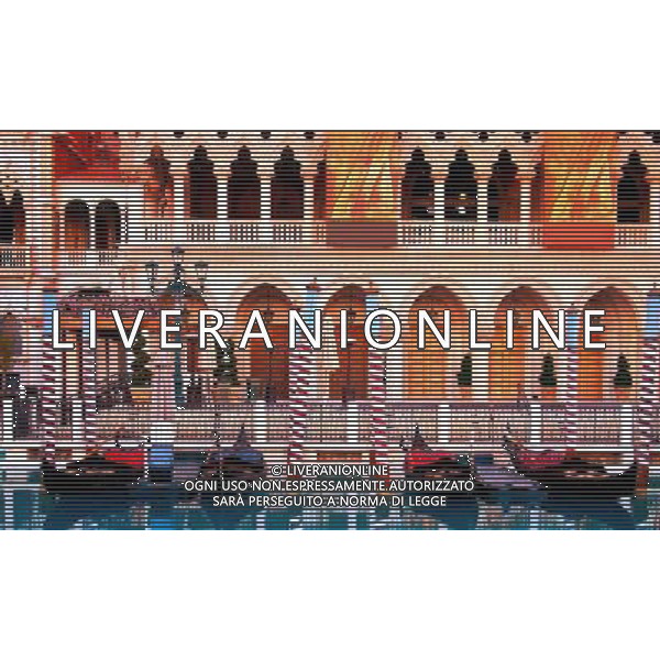 ARCHIVIO ALDO LIVERANI NELLA FOTO GONDOLIERI A VENEZIA AGENZIA ALDO LIVERANI