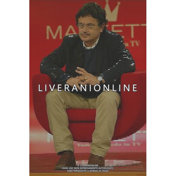 MILANO 21/3/2006 STUDI TELEVISIVI \'LA 7\' VIA G. BELLI TRASMISSIONE: -MARKETTE- NELLA FOTO MARCELLO VENEZIANI FOTO ROMANO/AG ALDO LIVERANI
