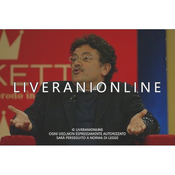 MILANO 21/3/2006 STUDI TELEVISIVI \'LA 7\' VIA G. BELLI TRASMISSIONE: -MARKETTE- NELLA FOTO MARCELLO VENEZIANI FOTO ROMANO/AG ALDO LIVERANI