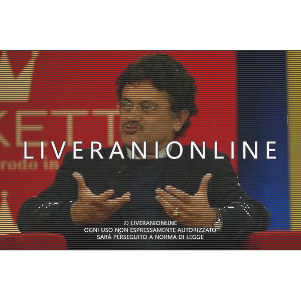 MILANO 21/3/2006 STUDI TELEVISIVI \'LA 7\' VIA G. BELLI TRASMISSIONE: -MARKETTE- NELLA FOTO MARCELLO VENEZIANI FOTO ROMANO/AG ALDO LIVERANI
