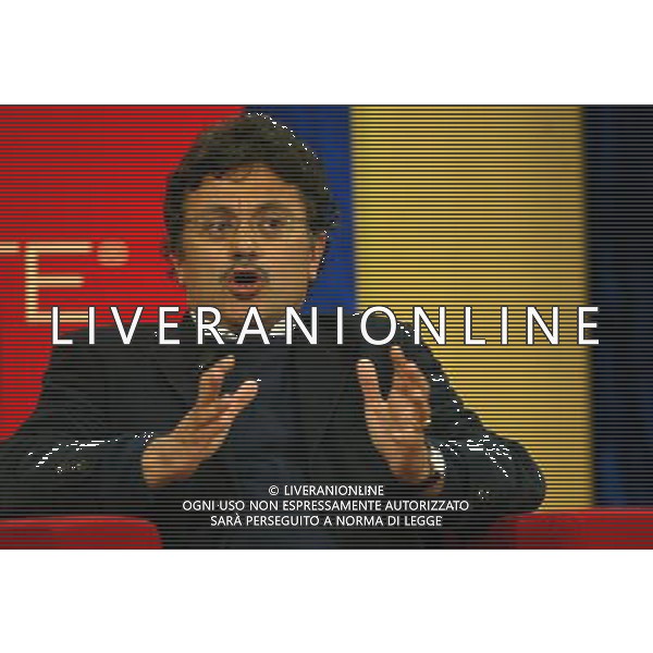 MILANO 21/3/2006 STUDI TELEVISIVI \'LA 7\' VIA G. BELLI TRASMISSIONE: -MARKETTE- NELLA FOTO MARCELLO VENEZIANI FOTO ROMANO/AG ALDO LIVERANI