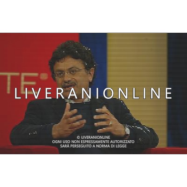 MILANO 21/3/2006 STUDI TELEVISIVI \'LA 7\' VIA G. BELLI TRASMISSIONE: -MARKETTE- NELLA FOTO MARCELLO VENEZIANI FOTO ROMANO/AG ALDO LIVERANI