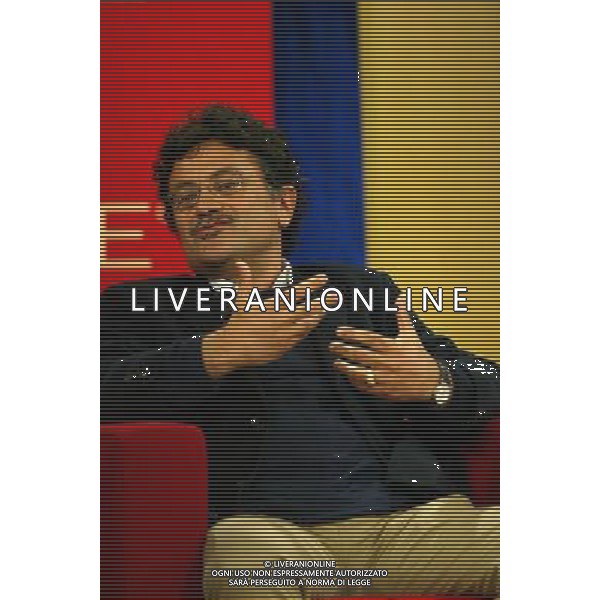 MILANO 21/3/2006 STUDI TELEVISIVI \'LA 7\' VIA G. BELLI TRASMISSIONE: -MARKETTE- NELLA FOTO MARCELLO VENEZIANI FOTO ROMANO/AG ALDO LIVERANI
