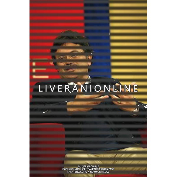 MILANO 21/3/2006 STUDI TELEVISIVI \'LA 7\' VIA G. BELLI TRASMISSIONE: -MARKETTE- NELLA FOTO MARCELLO VENEZIANI FOTO ROMANO/AG ALDO LIVERANI
