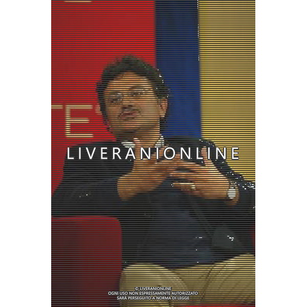 MILANO 21/3/2006 STUDI TELEVISIVI \'LA 7\' VIA G. BELLI TRASMISSIONE: -MARKETTE- NELLA FOTO MARCELLO VENEZIANI FOTO ROMANO/AG ALDO LIVERANI