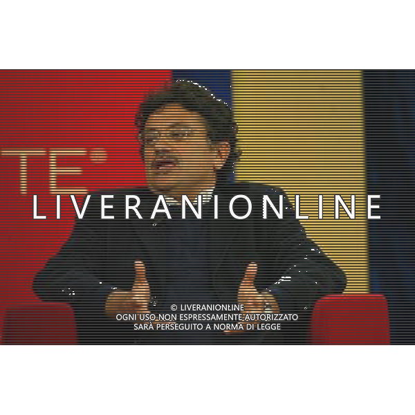 MILANO 21/3/2006 STUDI TELEVISIVI \'LA 7\' VIA G. BELLI TRASMISSIONE: -MARKETTE- NELLA FOTO MARCELLO VENEZIANI FOTO ROMANO/AG ALDO LIVERANI