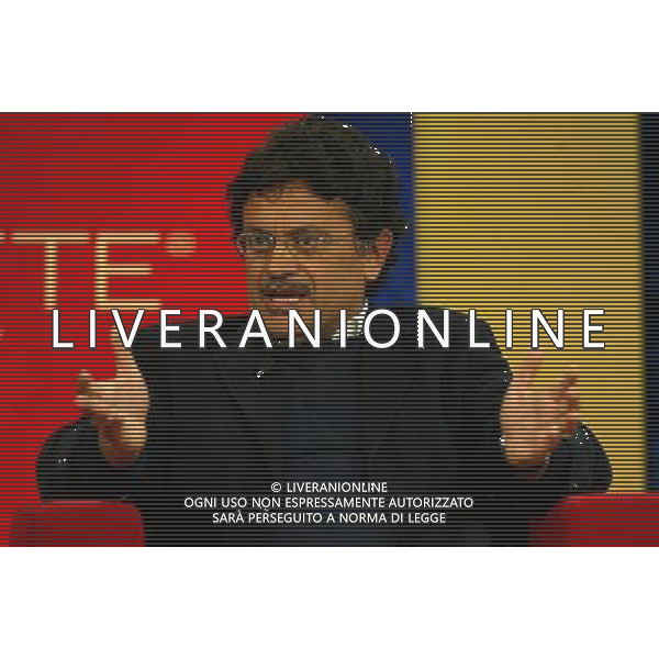 MILANO 21/3/2006 STUDI TELEVISIVI \'LA 7\' VIA G. BELLI TRASMISSIONE: -MARKETTE- NELLA FOTO MARCELLO VENEZIANI FOTO ROMANO/AG ALDO LIVERANI