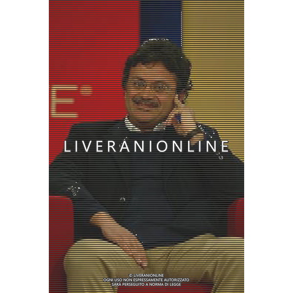 MILANO 21/3/2006 STUDI TELEVISIVI \'LA 7\' VIA G. BELLI TRASMISSIONE: -MARKETTE- NELLA FOTO MARCELLO VENEZIANI FOTO ROMANO/AG ALDO LIVERANI