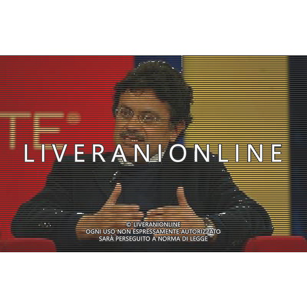MILANO 21/3/2006 STUDI TELEVISIVI \'LA 7\' VIA G. BELLI TRASMISSIONE: -MARKETTE- NELLA FOTO MARCELLO VENEZIANI FOTO ROMANO/AG ALDO LIVERANI