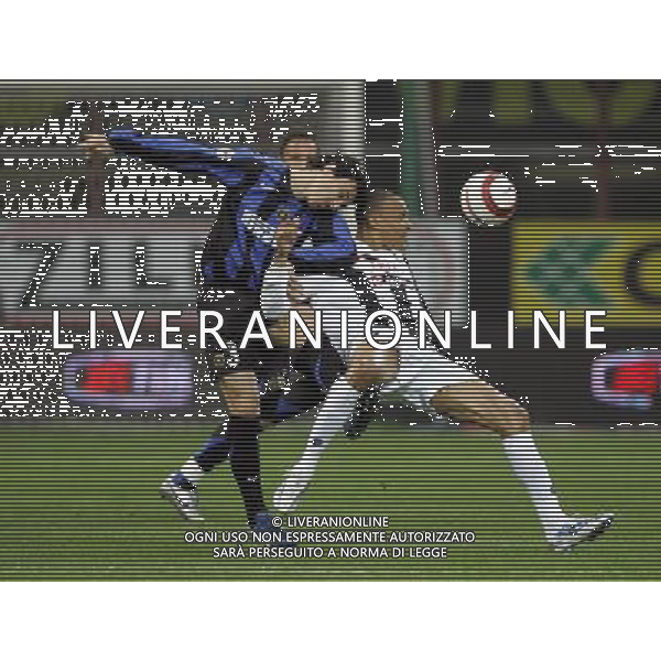 COPPA ITALIA TIM CUP 22-03-06 INTER - UDINESE NELLA FOTO: burdisso e vidigal PH: LUZZANI/LIVERANI
