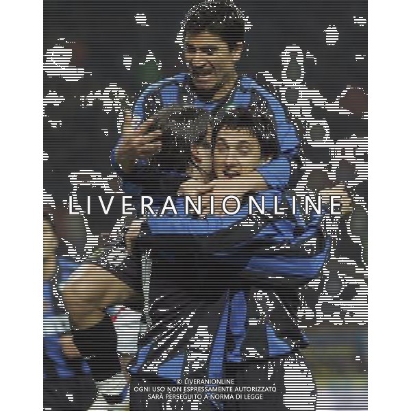 COPPA ITALIA TIM CUP 22-03-06 INTER - UDINESE NELLA FOTO: ESULTANZA SOLARI PH: LUZZANI/LIVERANI