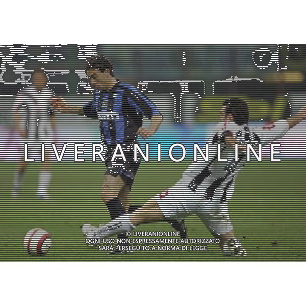 COPPA ITALIA TIM CUP 22-03-06 INTER - UDINESE NELLA FOTO: kily gonzalez e bertotto PH: LUZZANI/LIVERANI