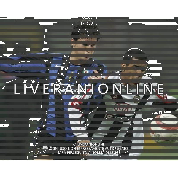 COPPA ITALIA TIM CUP 22-03-06 INTER - UDINESE NELLA FOTO:tissone e andreolli PH: LUZZANI/LIVERANI