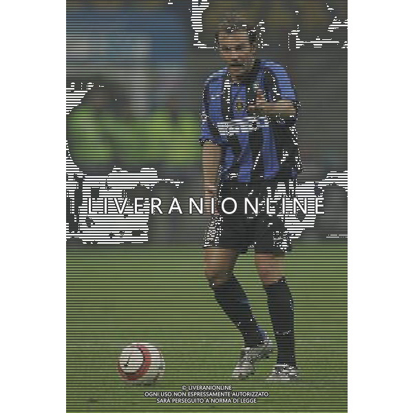 Milano 22-03-2006 coppa italia tim cup 2005/06 inter-udinese 1:0 nella foto zanetti cristiano ph marco luzzani/ag aldo liverani s.a.s.