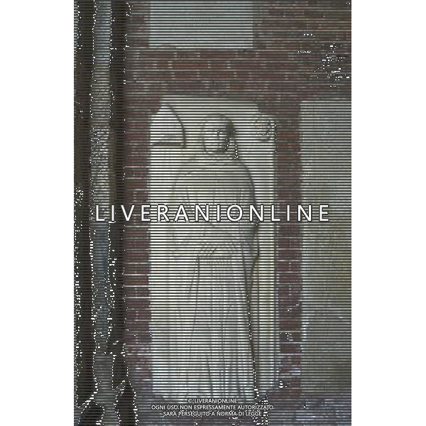 MILANO AGOSTO 2003 NELLA FOTO PARTICOLARE DELLA CHIESA DI SANT\' AMBROGIO FOTO MARIO ROMANO/AG. ALDO LIVERANI