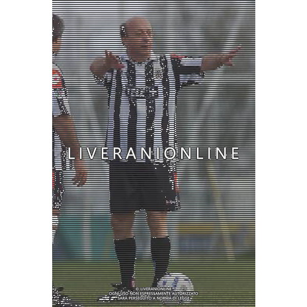 Parma 22/04/2001 Partita amichevole dirigenti parma - juventus nella foto luciano moggi ph agenzia aldo liverani