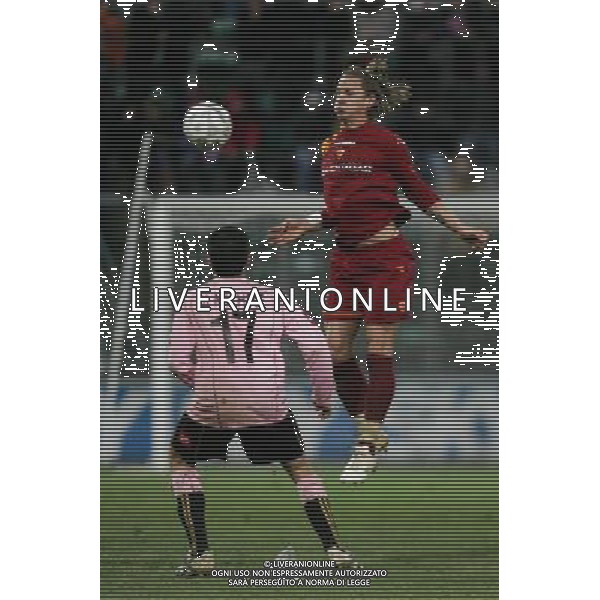 Palermo - Roma coppa italia Tim Cup 23/03/2006 nella foto phillipe mexes e di michele david ph terruso/Ag. Aldo liverani