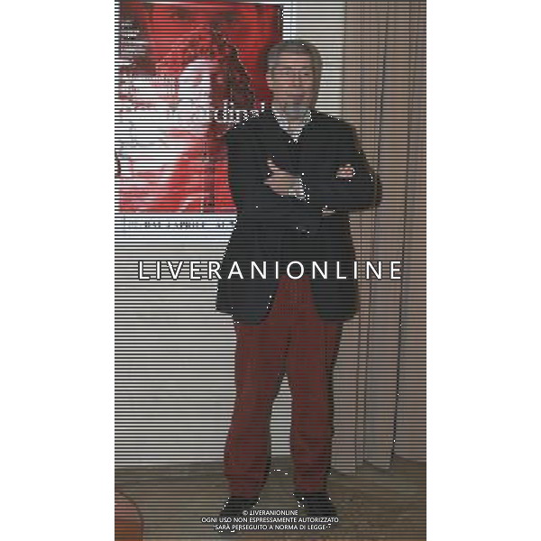 MILANO 3 APRILE 2006 PRESENTAZIONE DELLO SPETTACOLO \'NERO CARDINALE\' NELLA FOTO: ALESSANDRO BENVENUTI PH FRANKY/AG LIVERANI