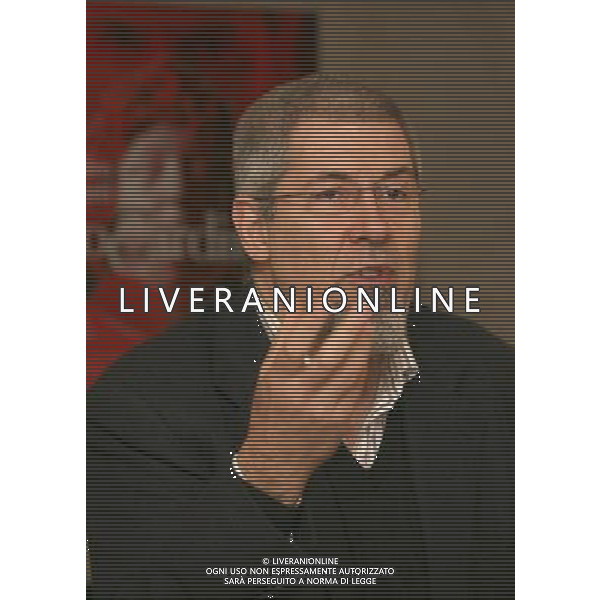 MILANO 3 APRILE 2006 PRESENTAZIONE DELLO SPETTACOLO \'NERO CARDINALE\' NELLA FOTO: ALESSANDRO BENVENUTI PH FRANKY/AG LIVERANI