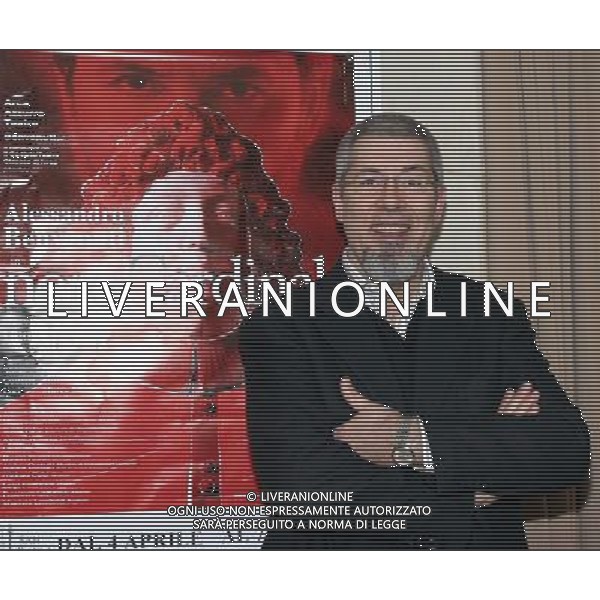 MILANO 3 APRILE 2006 PRESENTAZIONE DELLO SPETTACOLO \'NERO CARDINALE\' NELLA FOTO: ALESSANDRO BENVENUTI PH FRANKY/AG LIVERANI