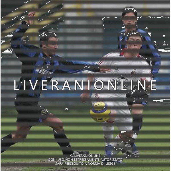 Inter - Milan finale coppa Italia tim cup primavera 05/04/2006 nella foto ardemagni e maronese ph andry/ag. aldo liverani