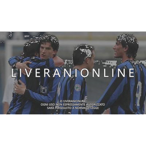 Inter - Milan finale coppa Italia tim cup primavera 05/04/2006 nella foto esultanza dopo il gol di andreolli ph andry/ag. aldo liverani