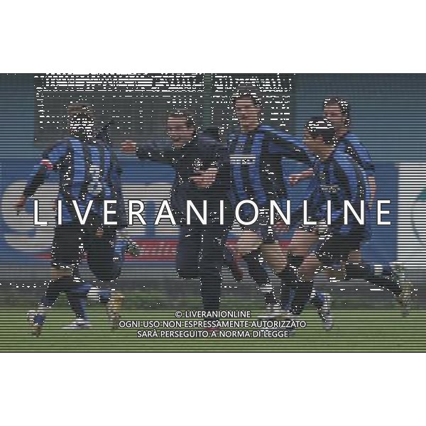 Inter - Milan finale coppa Italia tim cup primavera 05/04/2006 nella foto esultanza dopo il gol di andreolli ph andry/ag. aldo liverani