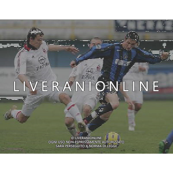 Inter - Milan finale coppa Italia tim cup primavera 05/04/2006 nella foto semenzato e astori ph andry/ag. aldo liverani