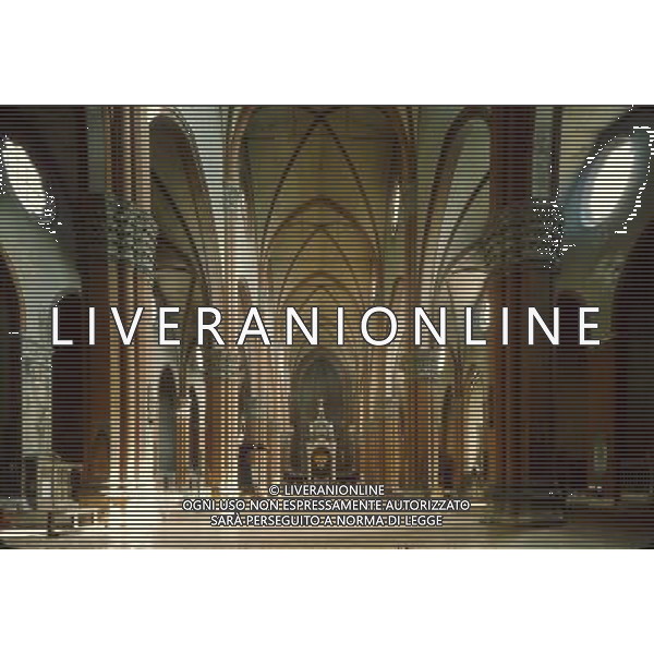 Bologna Cittˆ L\'Interno della Basilica di San Petronio ph archivio giovanni liverani/ag. aldo liverani