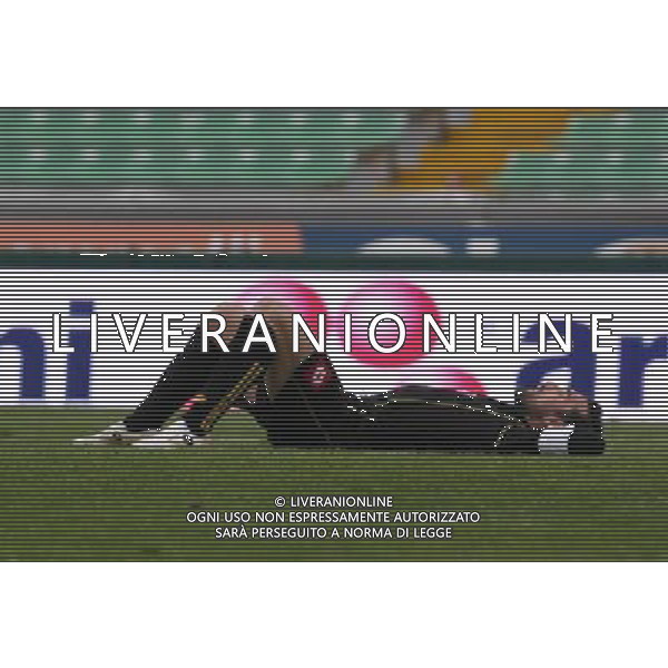 Udine 11-04-2006 Coppa italia semifinalie Udinese-Inter valerio bertotto a fine partita deluso per l\'uscita dalla coppa italia Foto Filippo Venezia-Ag: Aldo Liverani
