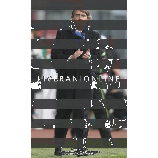 Udine 11-04-2006 Coppa Italia Semifinale Udinese-Inter Mancini Roberto allenatore dell\'Inter Foto Filippo Venezia-Ag:Aldo Liverani