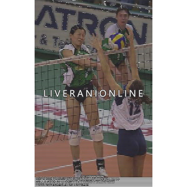 CAPO SUD REGGIO CALABRIA VOLLEY 2000/01 NELLA FOTO SU LI QUN FOTO ROMANI/AG.ALDO LIVERANI