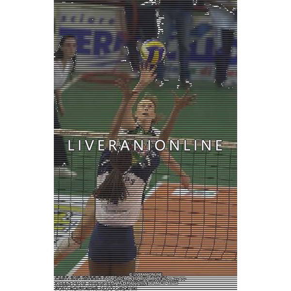 CAPO SUD REGGIO CALABRIA VOLLEY 2000/01 NELLA FOTO RITSCHELOVA MARCELA FOTO ROMANI/AG.ALDO LIVERANI