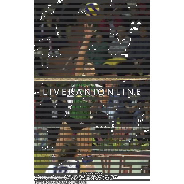 CAPO SUD REGGIO CALABRIA VOLLEY 2000/01 NELLA FOTO POTACHOVA OLGA FOTO ROMANI/AG.ALDO LIVERANI