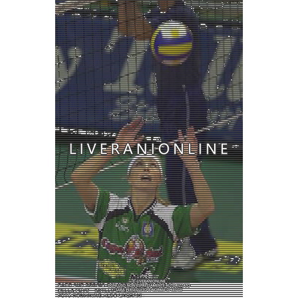 CAPO SUD REGGIO CALABRIA VOLLEY 2000/01 NELLA FOTO KIRILLOVA IRINA FOTO ROMANI/AG.ALDO LIVERANI