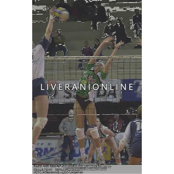CAPO SUD REGGIO CALABRIA VOLLEY 2000/01 NELLA FOTO KIRILLOVA IRINA FOTO ROMANI/AG.ALDO LIVERANI