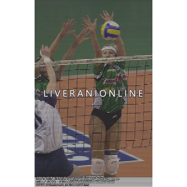 CAPO SUD REGGIO CALABRIA VOLLEY 2000/01 NELLA FOTO KIRILLOVA IRINA FOTO ROMANI/AG.ALDO LIVERANI