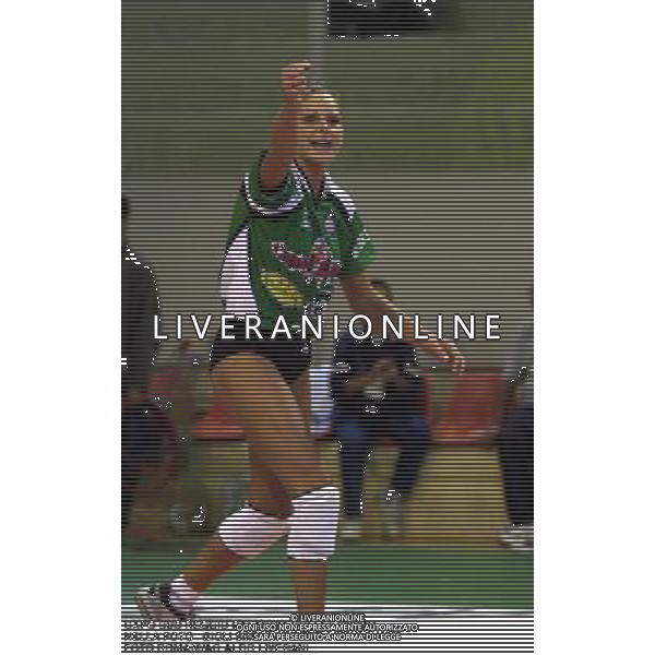 CAPO SUD REGGIO CALABRIA VOLLEY 2000/01 NELLA FOTO GIOLI SIMONA FOTO ROMANI/AG.ALDO LIVERANI