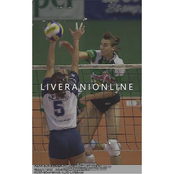 CAPO SUD REGGIO CALABRIA VOLLEY 2000/01 NELLA FOTO ARTAMONOVA EUGENIA FOTO ROMANI/AG.ALDO LIVERANI