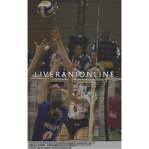 CAPO SUD REGGIO CALABRIA VOLLEY 2000/01 NELLA FOTO ARTAMONOVA EUGENIA FOTO ROMANI/AG.ALDO LIVERANI