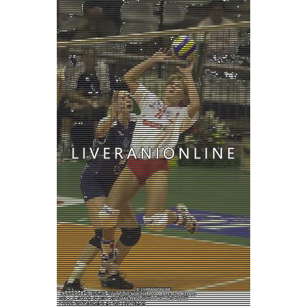 DESPAR PERUGIA VOLLEY 2000/01 NELLA FOTO SLIWA MAGDALENA FOTO ROMANI/AG.ALDO LIVERANI