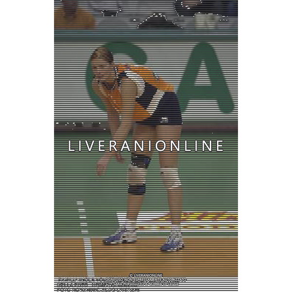 FAMILIA IMOLA VOLLEY 2000/01 NELLA FOTO HOMZOVA SLAVKA FOTO ROMANI/AG.ALDO LIVERANI